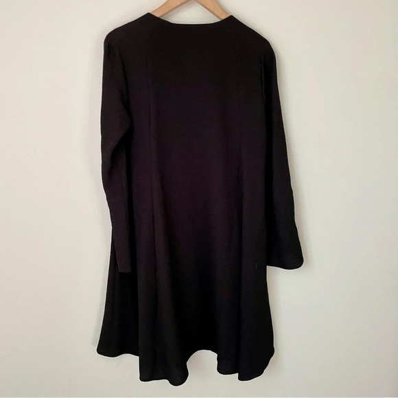 See By Chloe Black Peasant Style Long Sleeve Dress - Picture 2 of 8